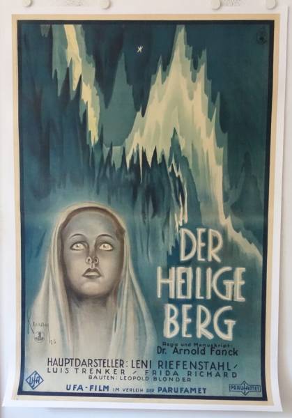 Der Heilige Berg originales deutsches Filmplakat